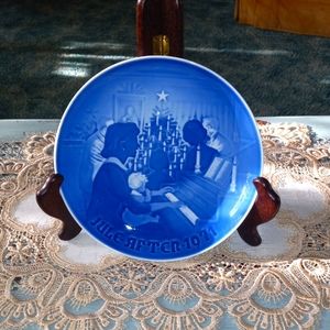 Vintage Collectors Christmas plate made in Denmark